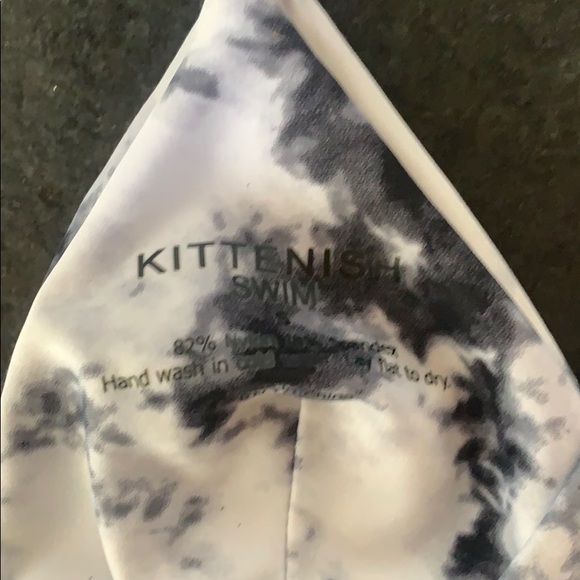 Kittenish Tie Dye Bikini Top - Picture 2 of 3